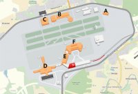 Схема терминалов аэропорта Шереметьево