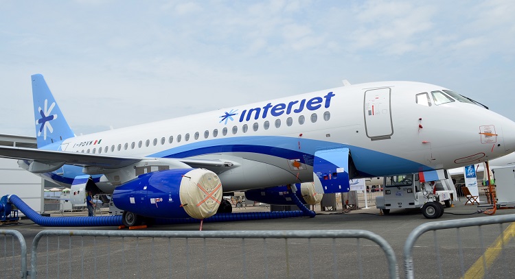 InterJet просит Россию отремонтировать Sukhoi Superjet 100