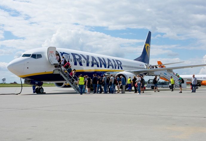 Ryanair впервые полетит в Грузию