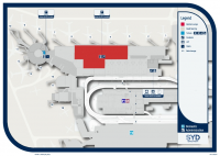 Схема Терминала 3 аэропорта Международный аэропорт Сиднея