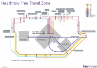 Бесплатный трансфер между терминалами и по территории аэропорта аэропорта Лондонский аэропорт Хитроу